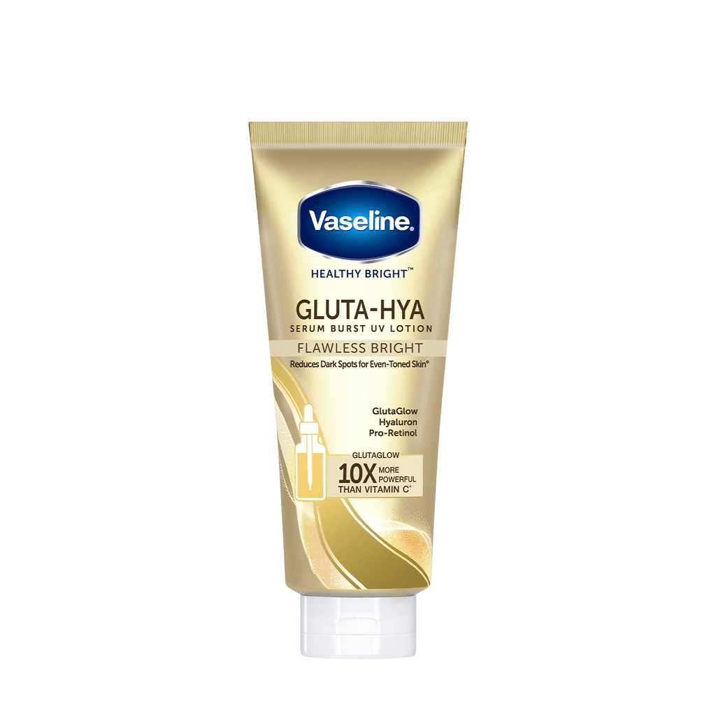 Vaseline Gluta-Hya Serum Burst UV Lotion Flawless Glow - 300ml