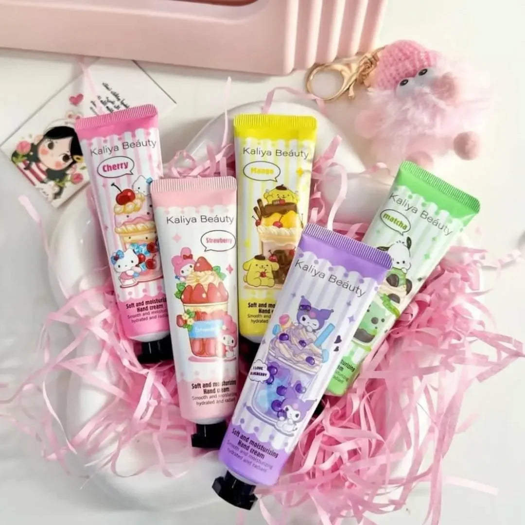 Kaliya Beauty Soft & Moisturizing Hand Cream Set - 30g x 5 Pcs