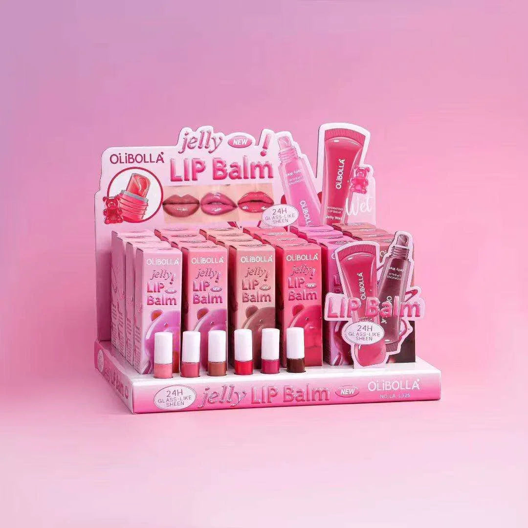 Olibolla Jelly Lip Balm 24H Glass Like Shine LA-L325