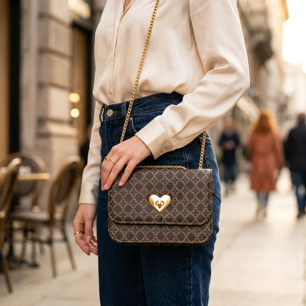 Women's Korean Design Crossbody Bag - 81213