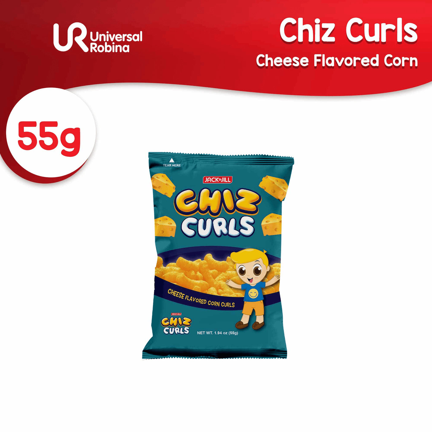 Jack 'n Jill Chiz Curls 55gm