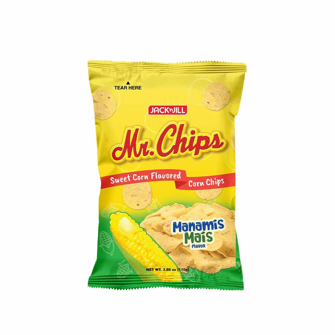 Jack 'n Jill Mr. Chips Manamis Mais Flavor - 110g