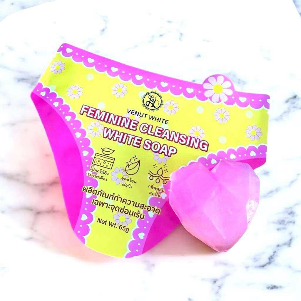 Vinut White Feminine Cleansing White Soap - 65g