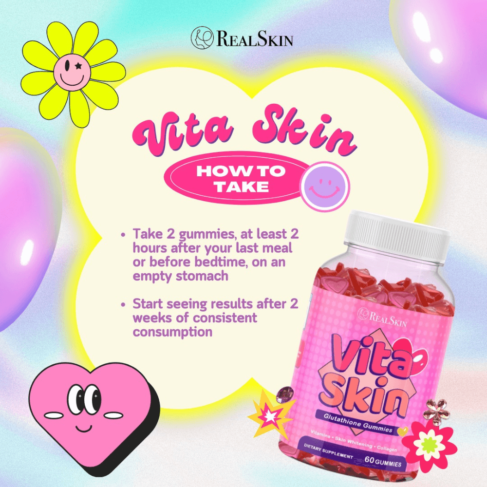 Real Skin Vita Skin Glutathione Gummies