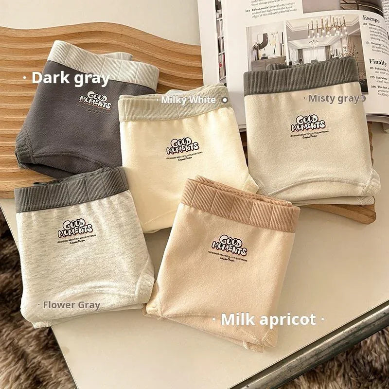 Women's Antibacterial Breathable Cotton Briefs 3Pcs Set #E3075