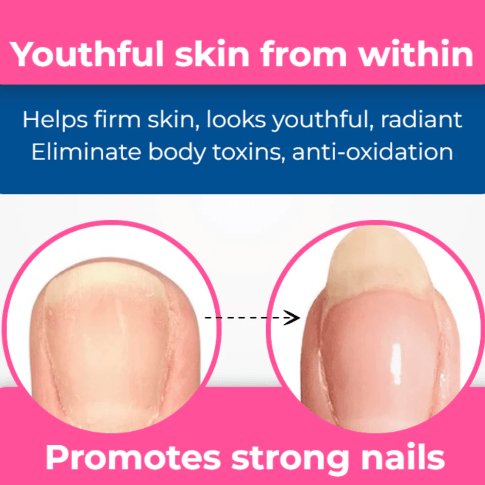 Melli Organic Collagen Keratin Biotin Gummies