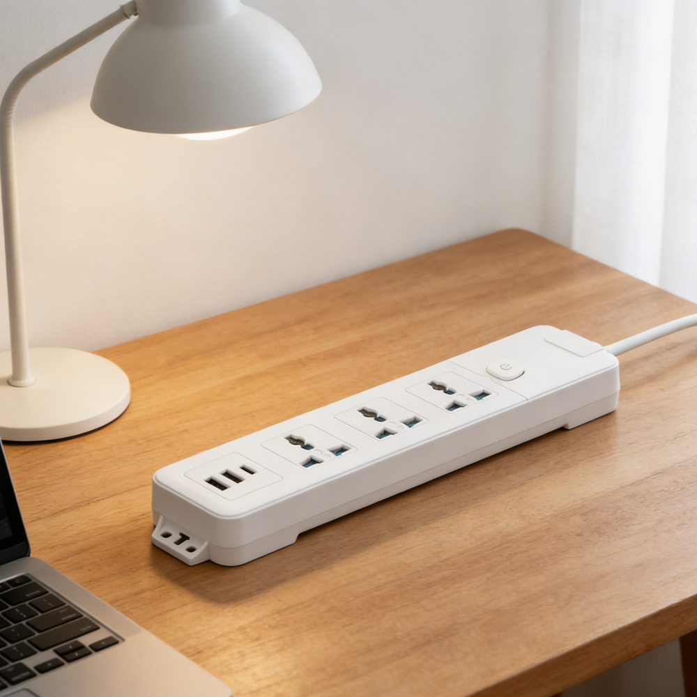 Power Extension With 3 USB Port + 1 Type C - Q4U