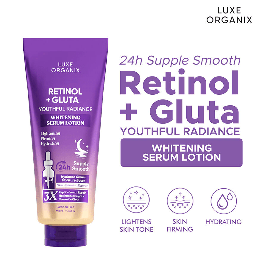 Luxe Organix Retinol + Gluta Youthful Radiance Brightening Serum Lotio Pinoy Hyper Kuwait Luxe Organix Retinol + Gluta Youthful Radiance Brightening Serum Lotio Pinoy Hyper Kuwait