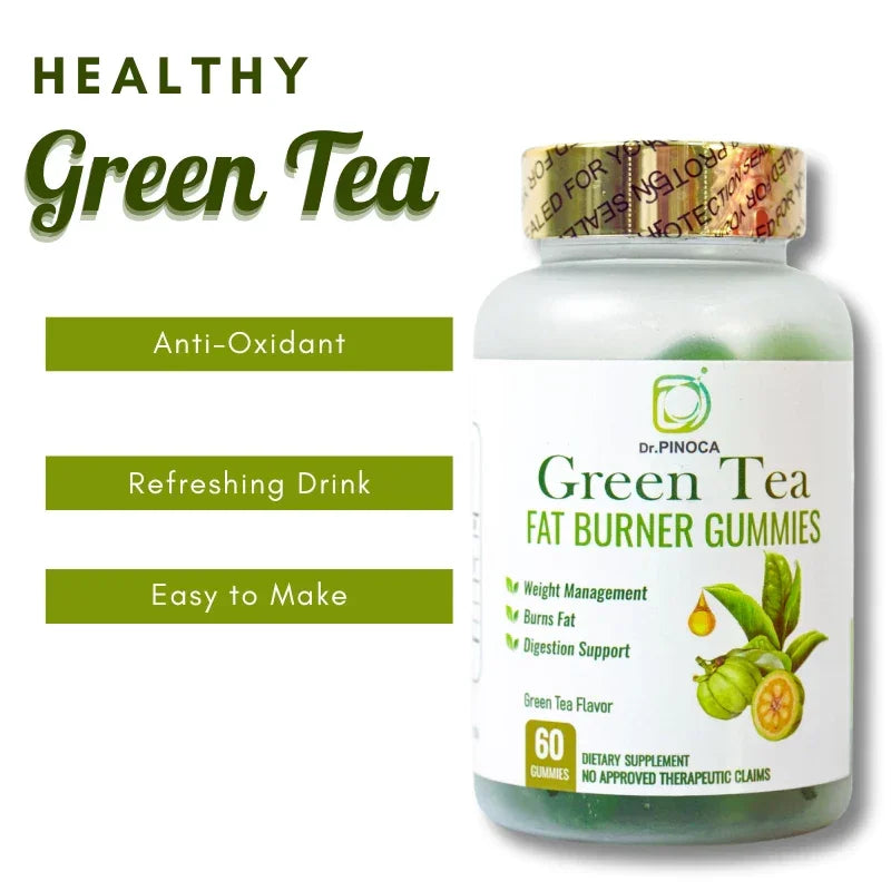 Dr. Pinoca Green Tea Nature Lean Gummies - 60s