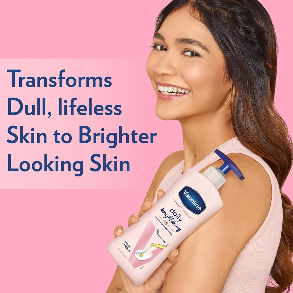 Vaseline Daily Brightening 48hr Moisturization Lotion - 400ml