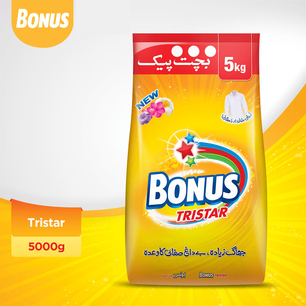 Bonus Tristar Washing Detergent Powder 5KG