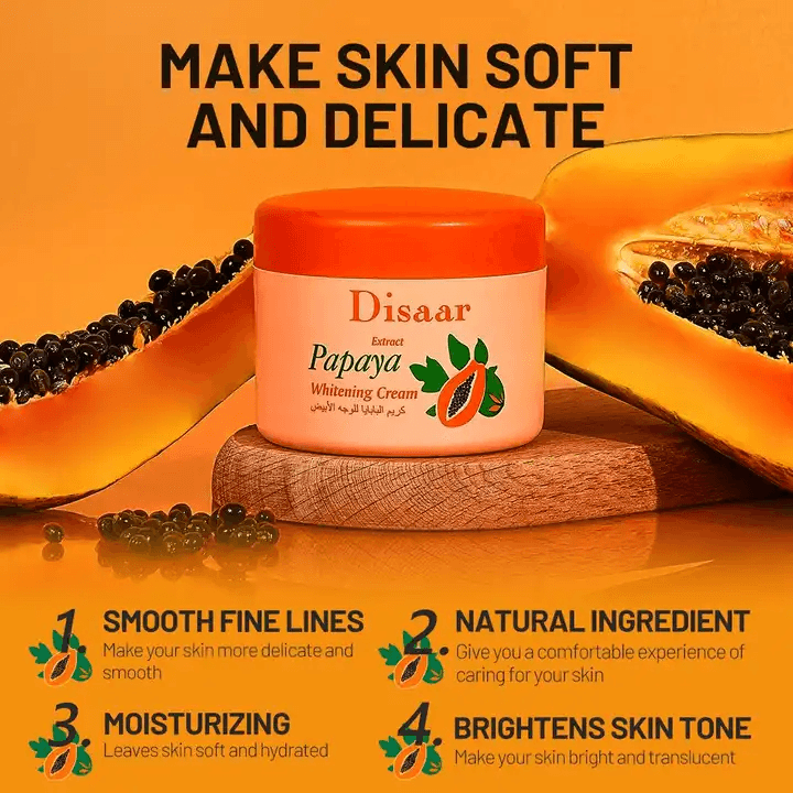 Disaar Papaya Extract Brightening Cream - 120g