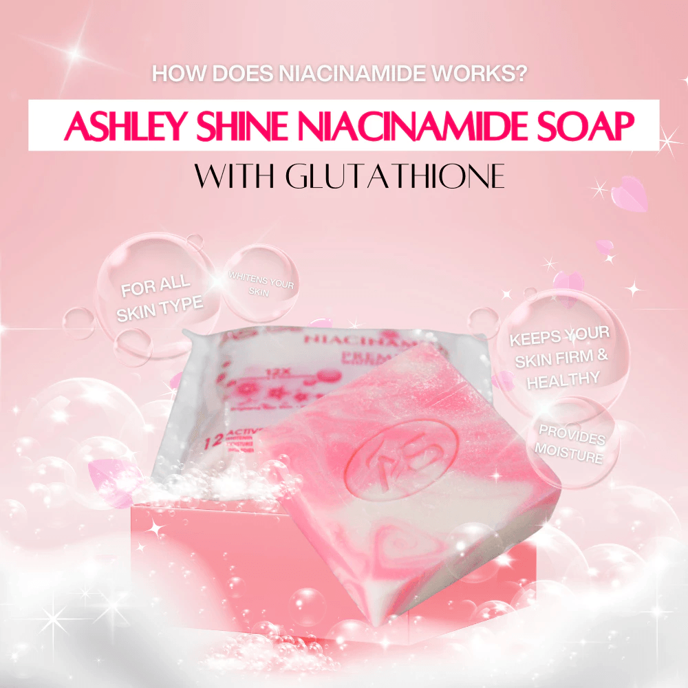 Ashley Shine Niacinamide Premium Brightening Soap - 70g