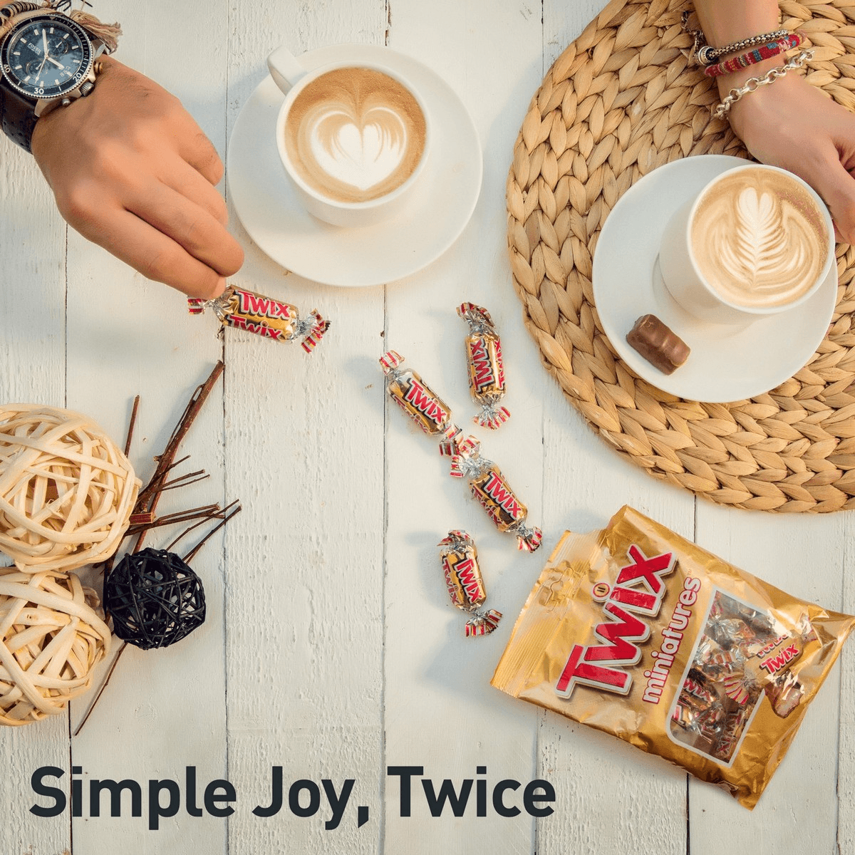 Twix Miniatures Chocolate Mini Bars - 150g