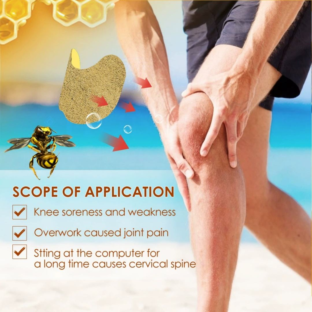 Sumifun Bee Venom Knee Pain Relief Patch - 12Pcs