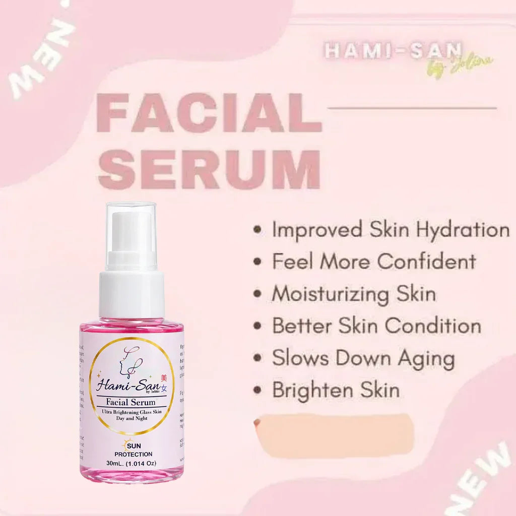 Hami-San Ultra Brightening Day & Night Facial Serum - 30ml