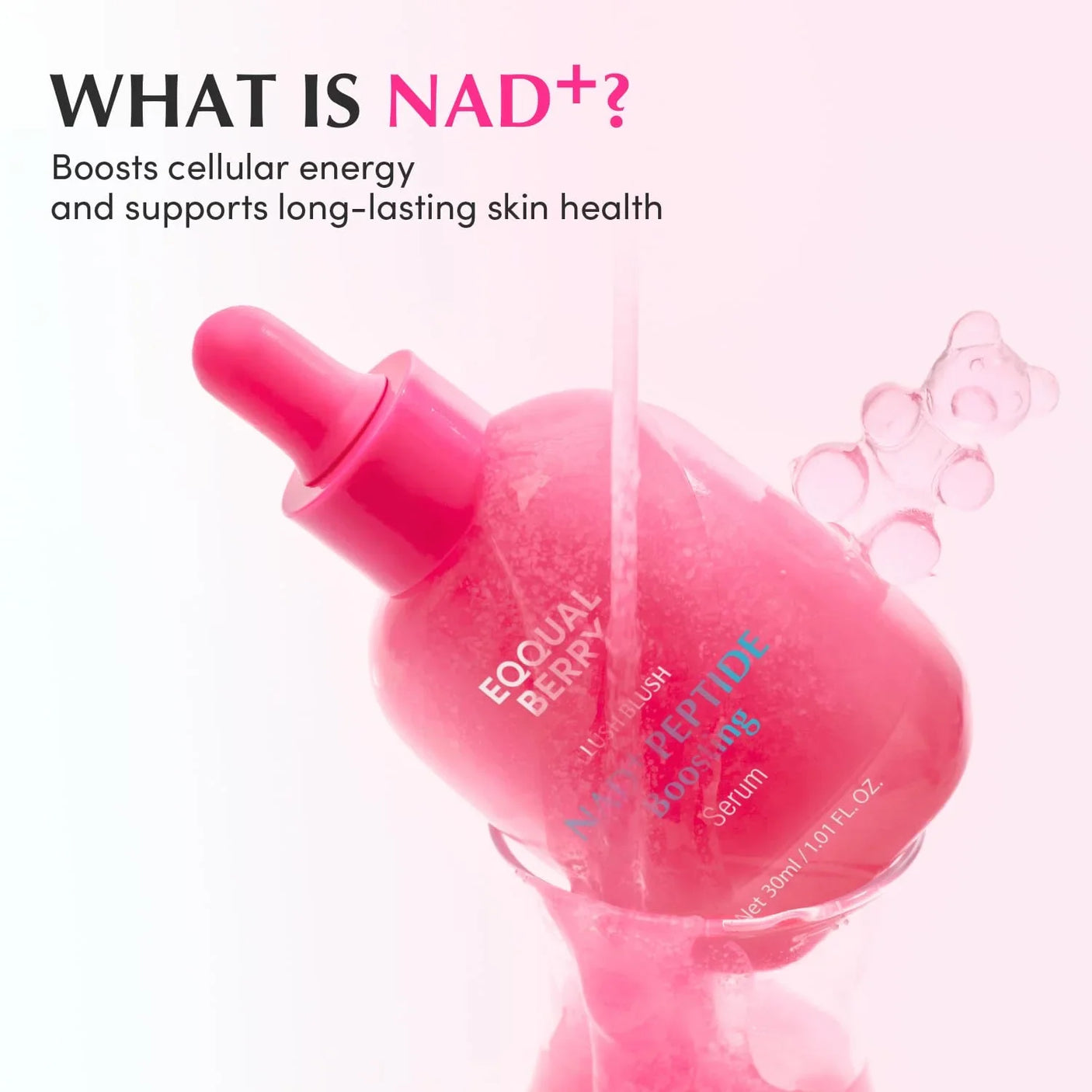 إيكوالبيري لاش بلاش بلاش NAD+ سيروم تعزيز الببتيد - 30 مل