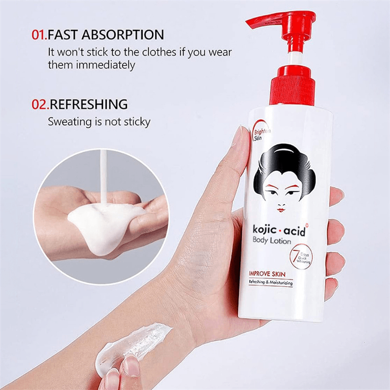 Guanjing Beauty Kojic Acid Moisturizing Body Lotion - 480g