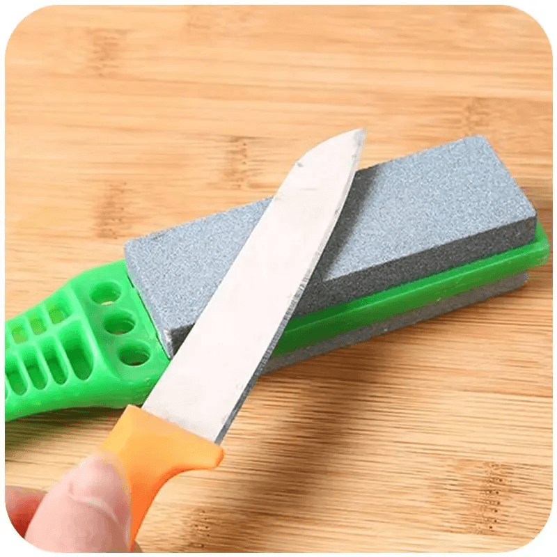 Dual Sided Knife Sharpener With Comfort Grip