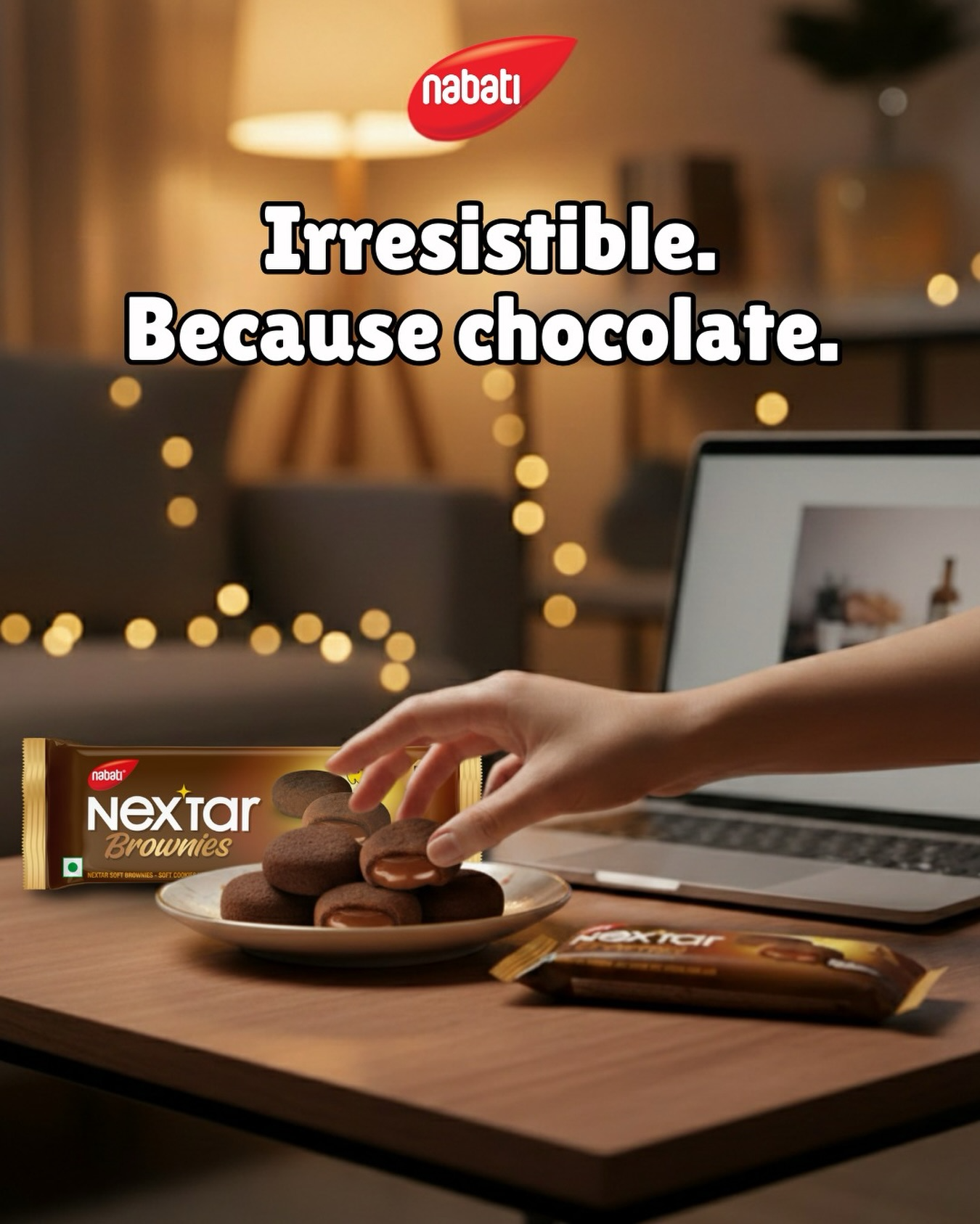 Nabati Nextar Brownies Richoco Cookies - 34g