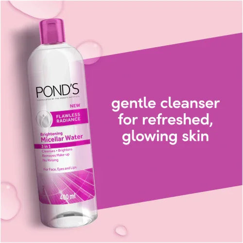 Pond's 3 In 1 Flawless Radiance Brightening Micellar Water - 400ml