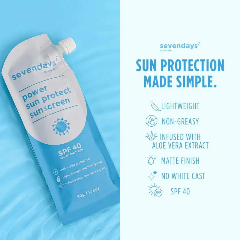HerSkin Sevendays Sunscreen SPF 40 - 50g