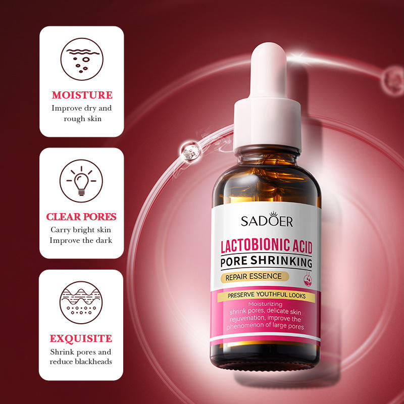 Sadoer Lactobionic Acid Pore Shrinking Repair Serum - 30ml