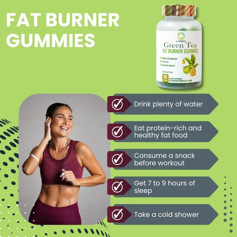 Dr. Pinoca Green Tea Nature Lean Gummies - 60s