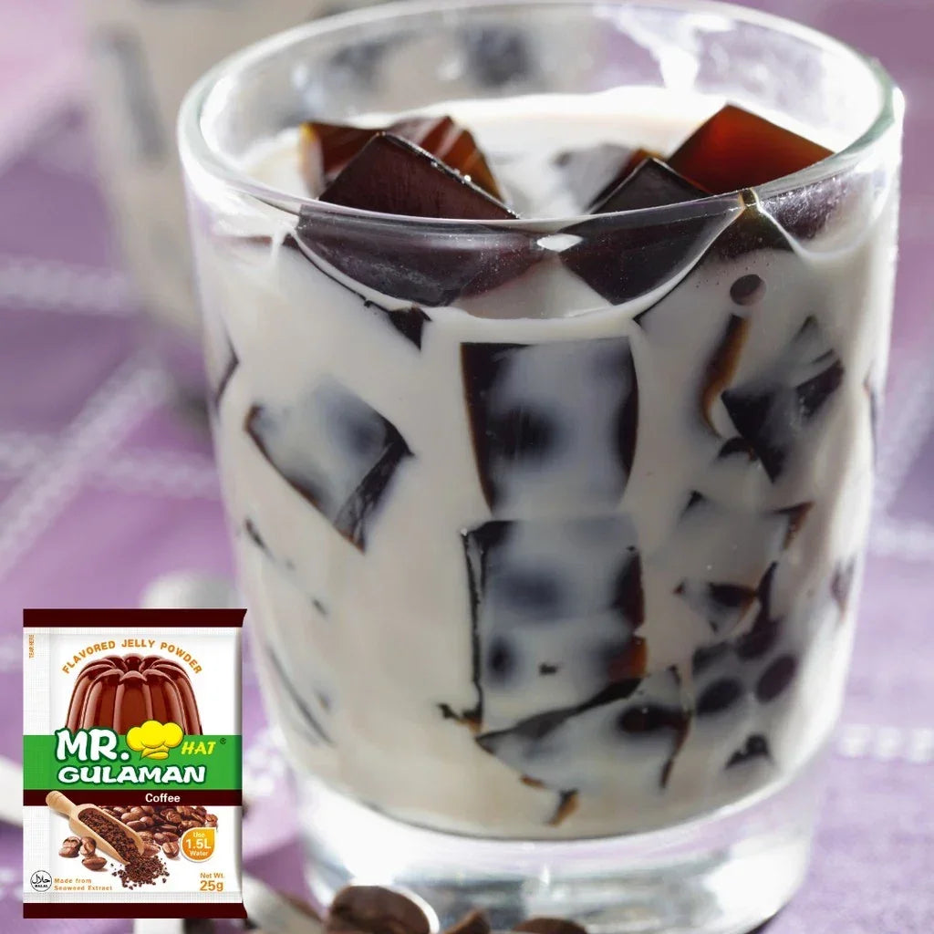 Mr. Hat Gulaman Coffee Flavored Jelly Powder - 1 Pcs