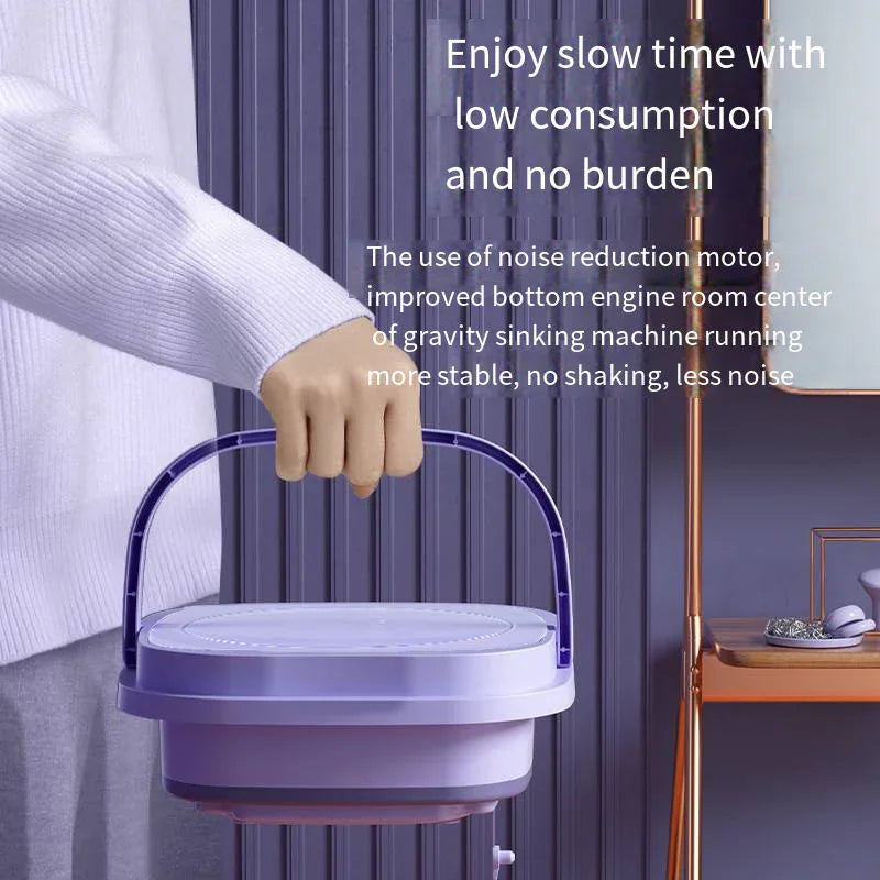 Portable Folding Mini Washing Machine - 01