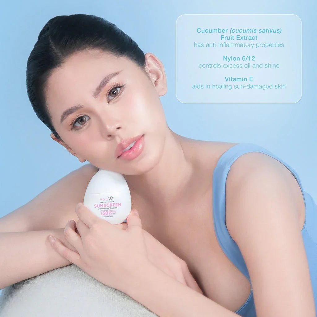 Brilliant Skin Sunscreen With Orgasol Caresse SPF50 PA++++ - 50g