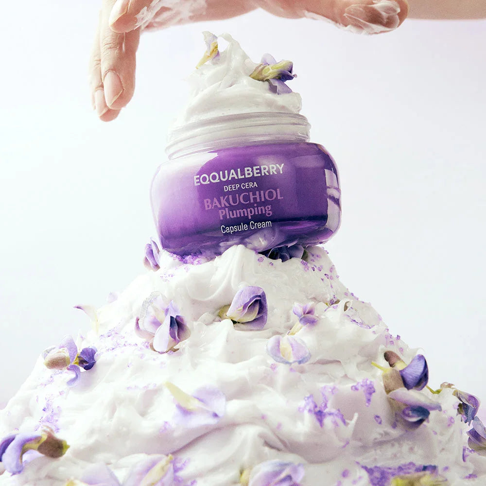Eqqualberry Bakuchiol Plumping Capsule Cream - 50ml