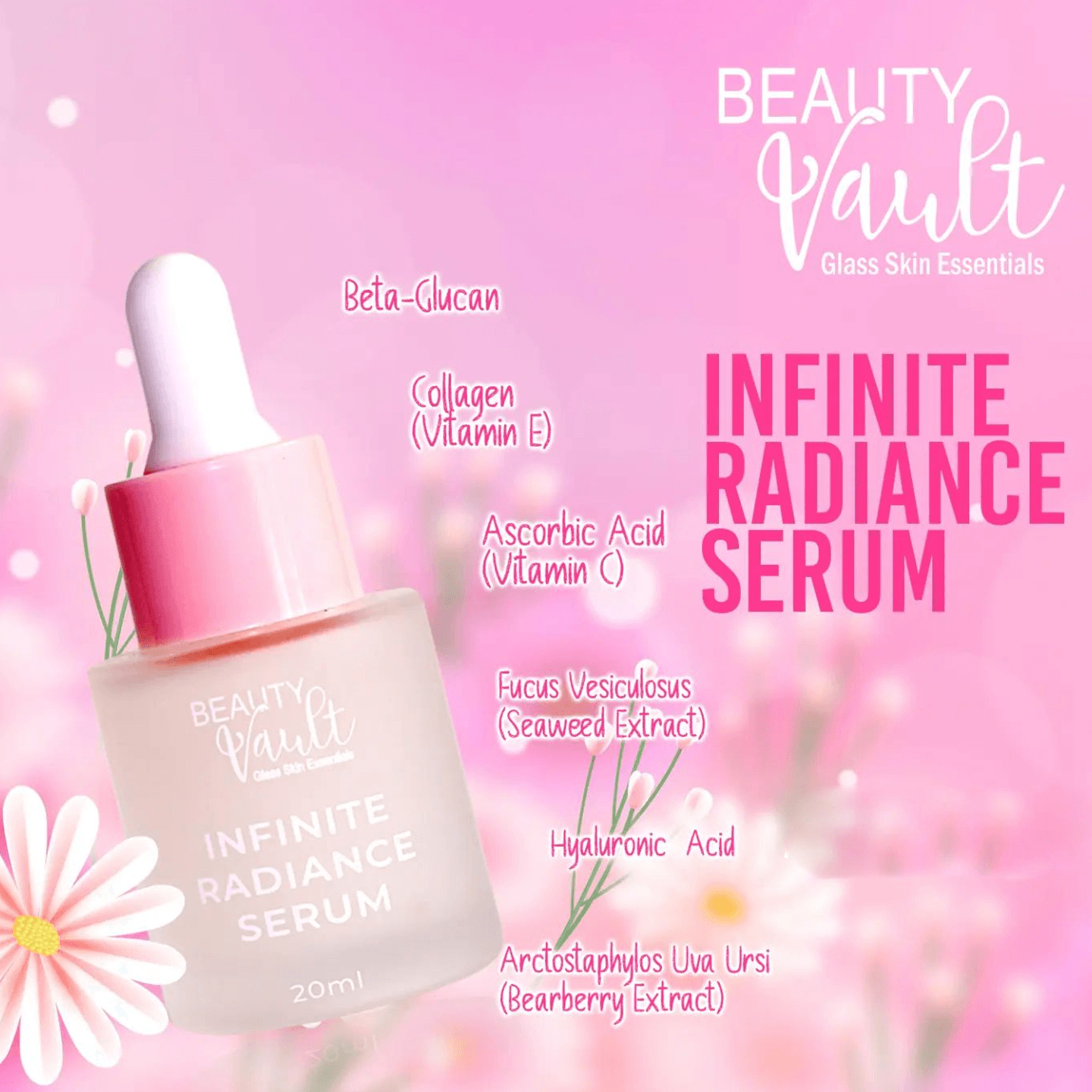 Beauty Vault Infinite Radiance Serum - 20ml