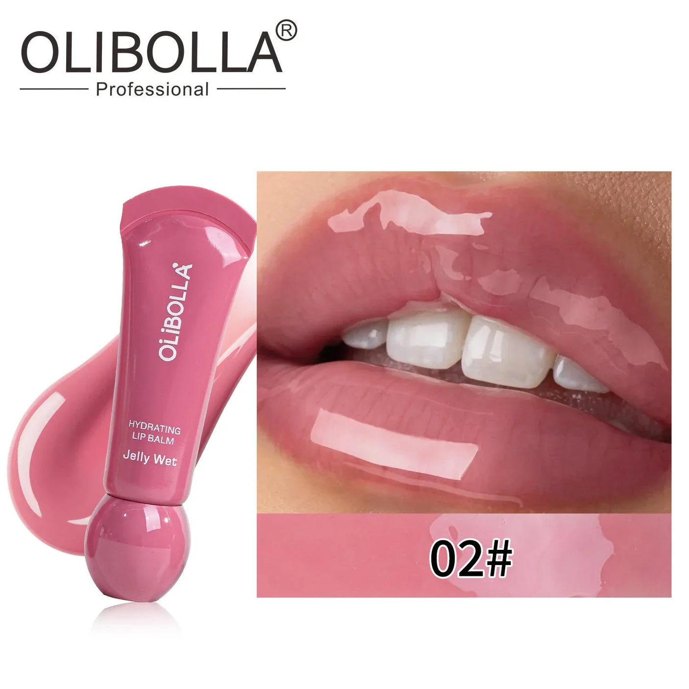 Olibolla Jelly Lip Balm 24H Glass Like Shine LA-L325