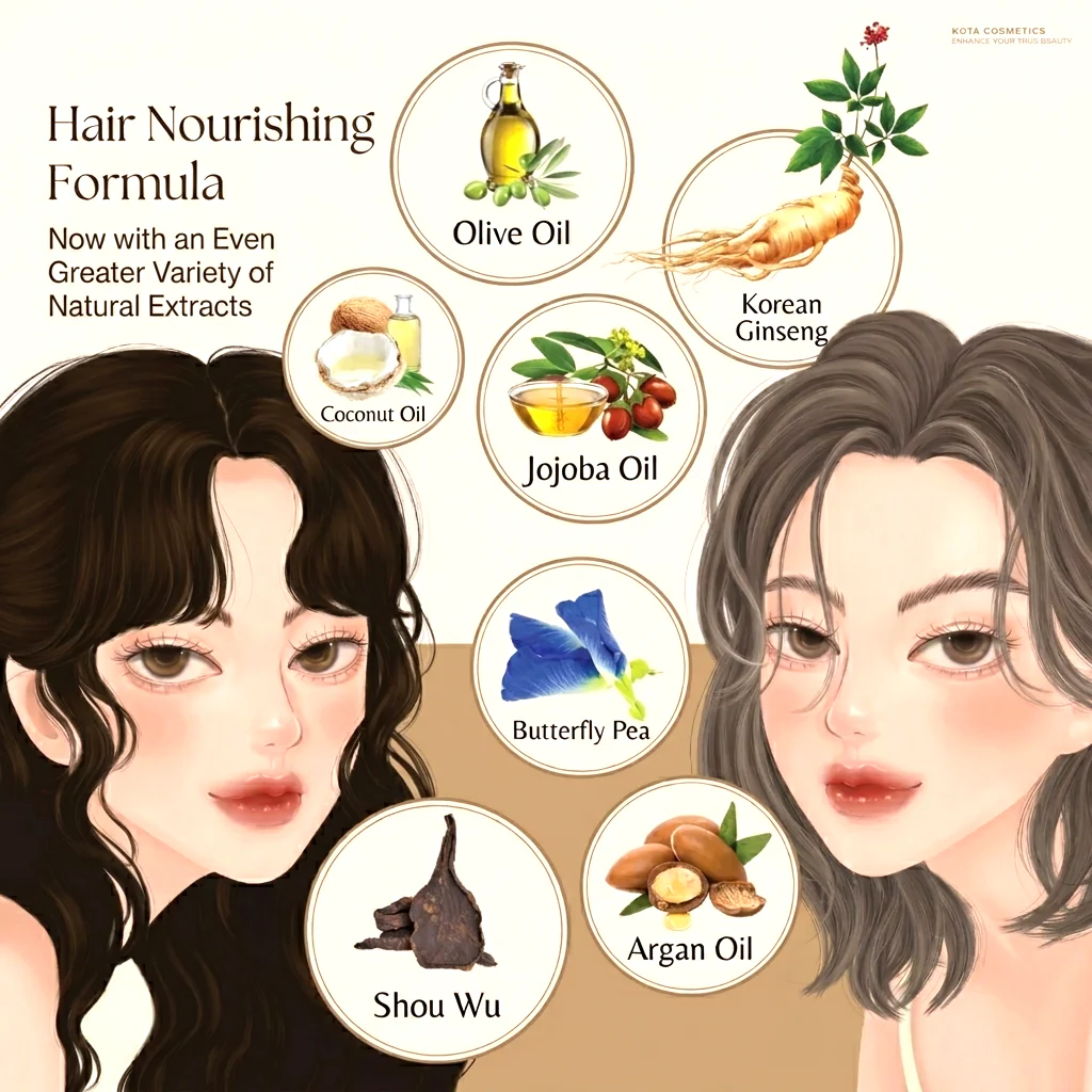 Kota Cosmetics Sakura Thailand Hair Color Pink Blonde - 100ml + 100ml
