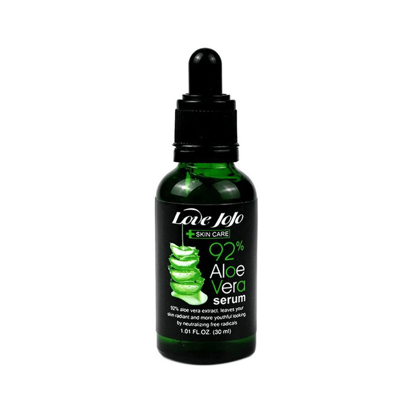 Love JoJo Skin Care Aloe Vera Serum (Black) - 30ml