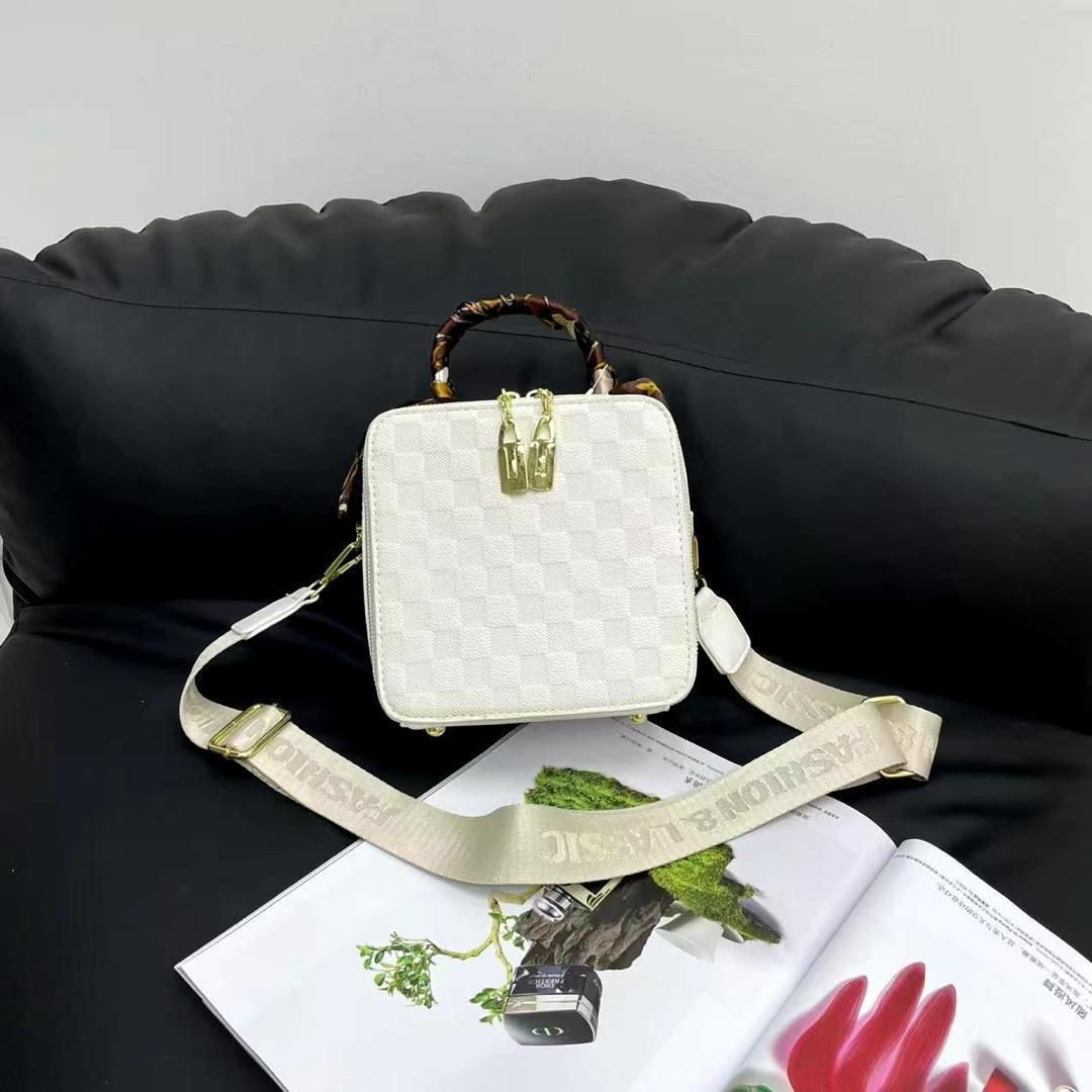 Women's Korean Design Square Mini Shoulder Bag - 2210#
