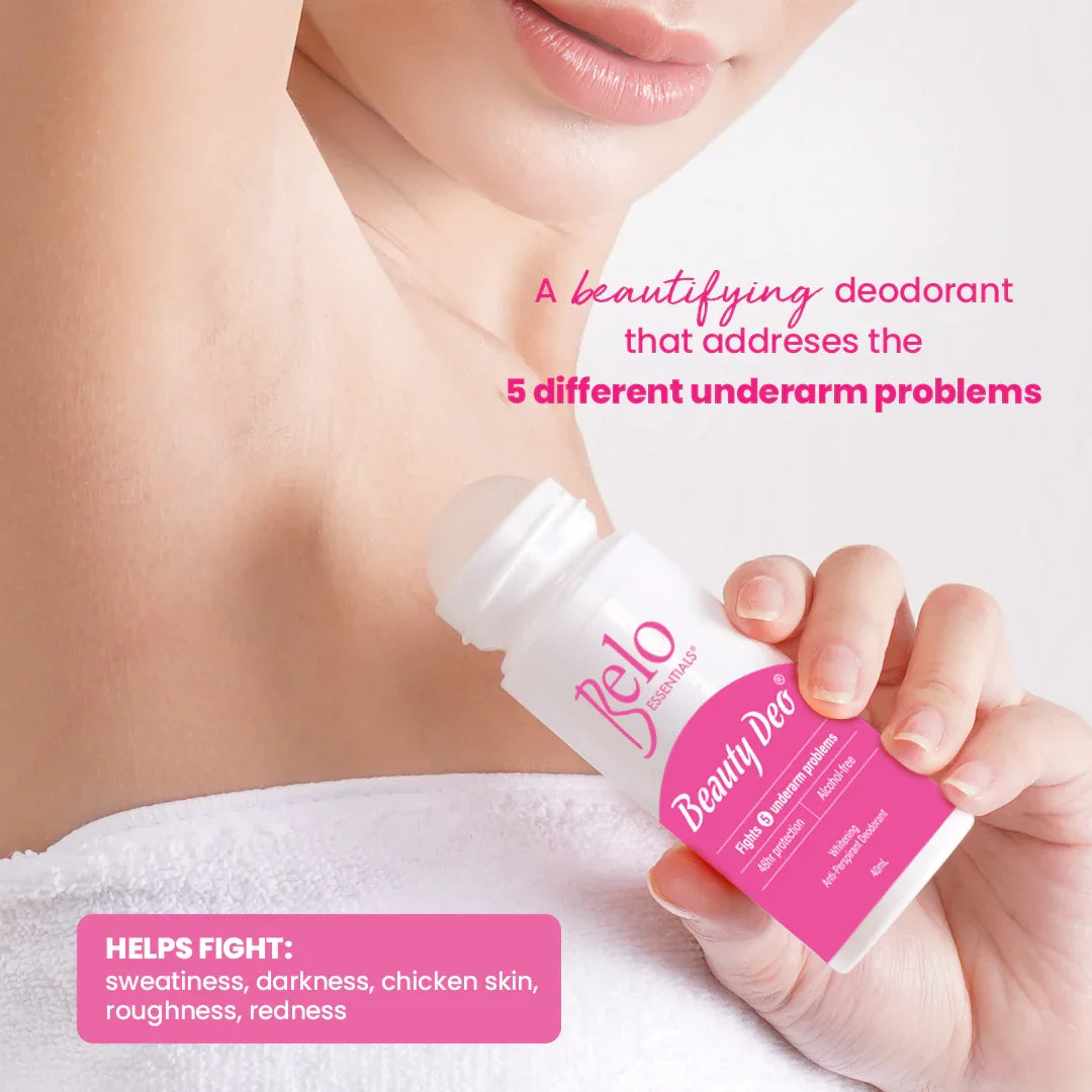 Belo Essentials Underarm Skin Whitening Anti Perspirant Deodorant - 40ml