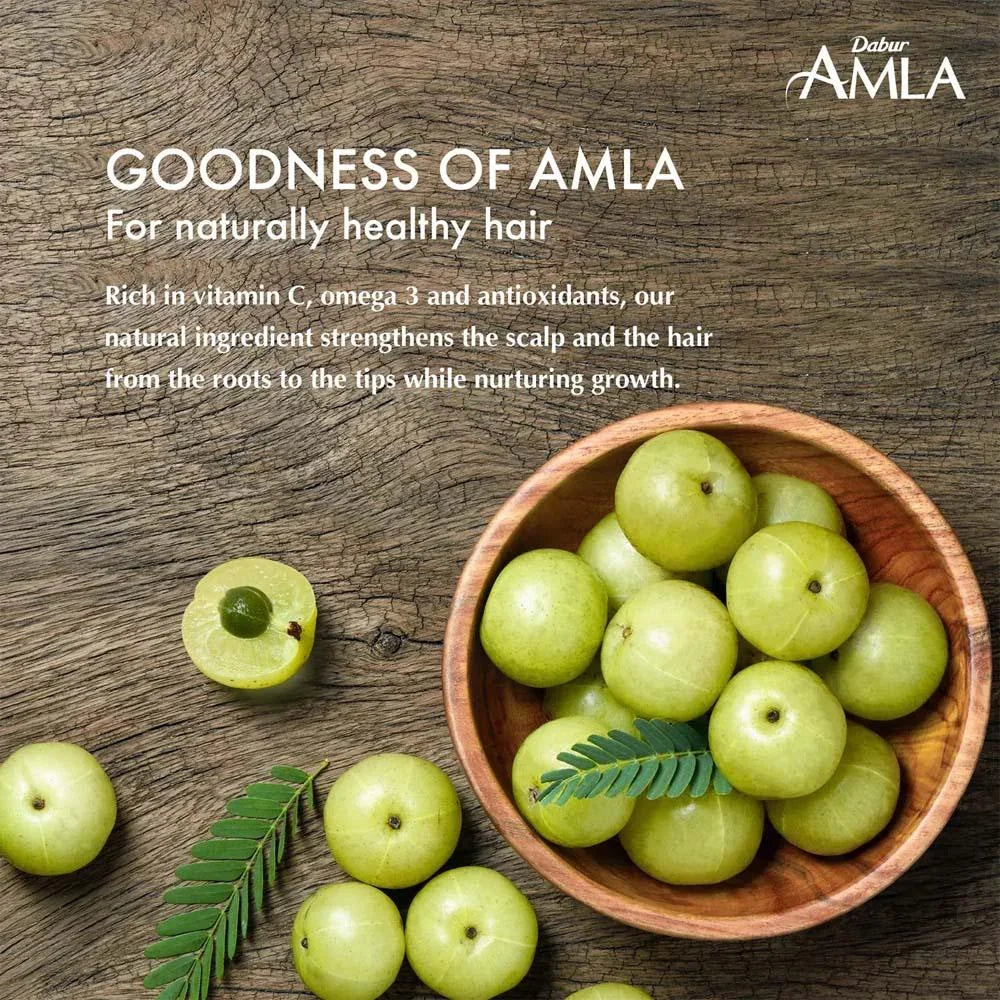 Dabur Amla Hair Oil Original - 300ml + 100ml (Free)