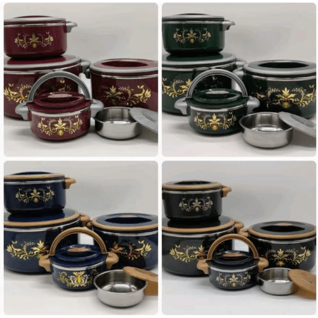 Insulated Hot Pot Dishes Food Warmer Container - 5 Pcs Set