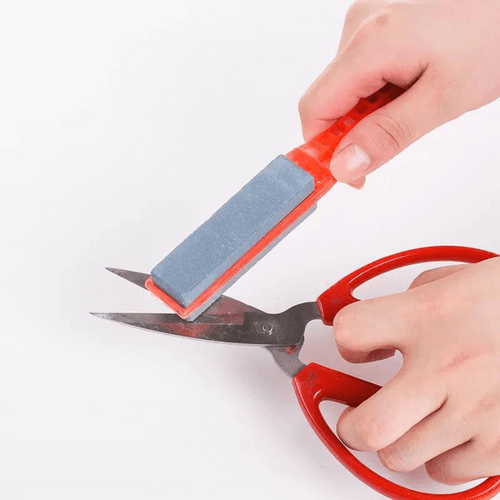 Dual Sided Knife Sharpener With Comfort Grip