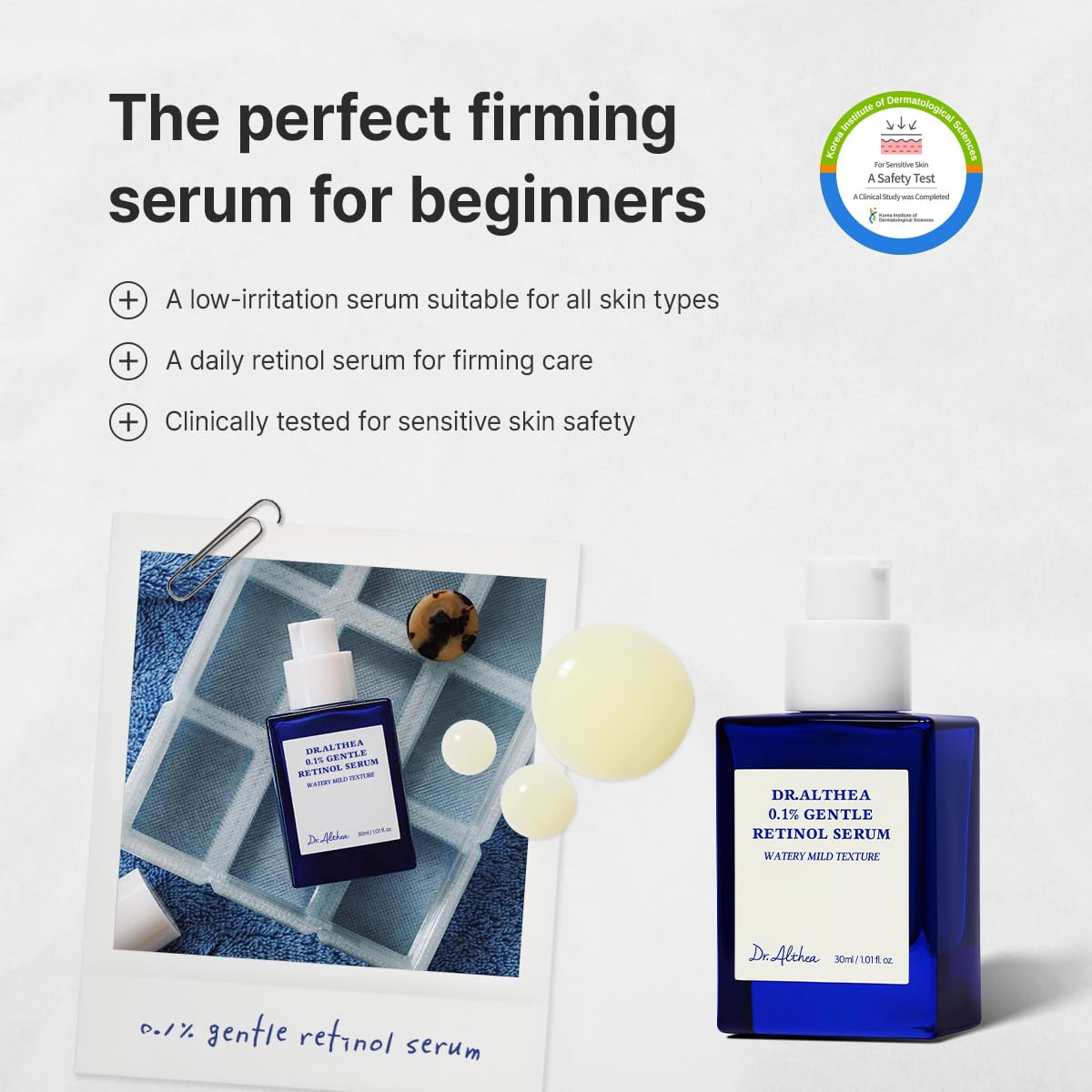 Dr.Althea 0.1% Gentle Retinol Serum - 30ml