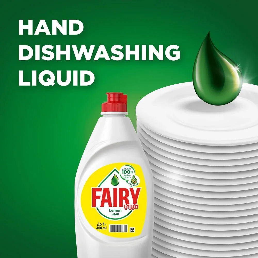Fairy Lemon Dish Washing Liquid Soap - 400ml