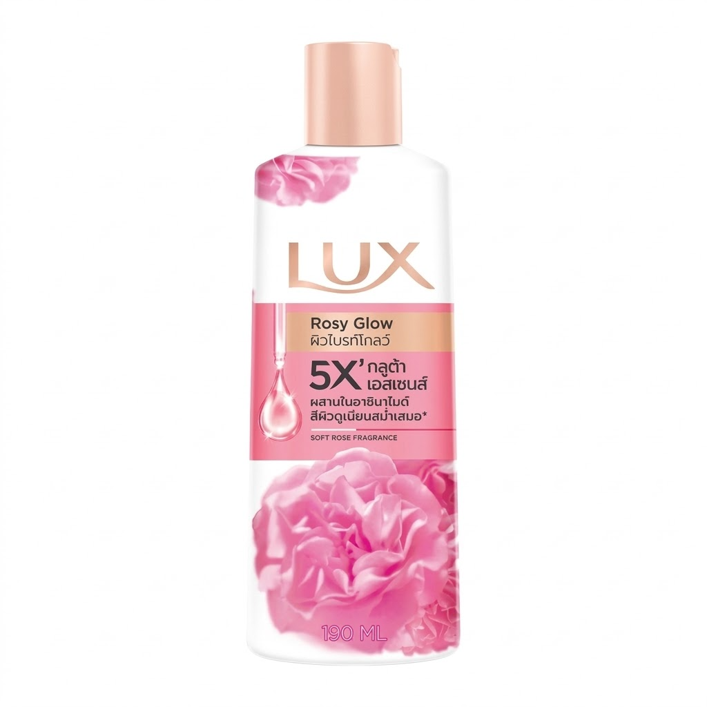Lux Rosy Glow Body Wash - 190ml