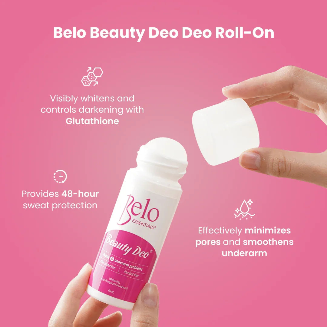 Belo Essentials Underarm Skin Whitening Anti Perspirant Deodorant - 40ml