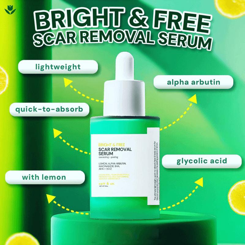 Bright & Free Scar Removal Serum - 30ml