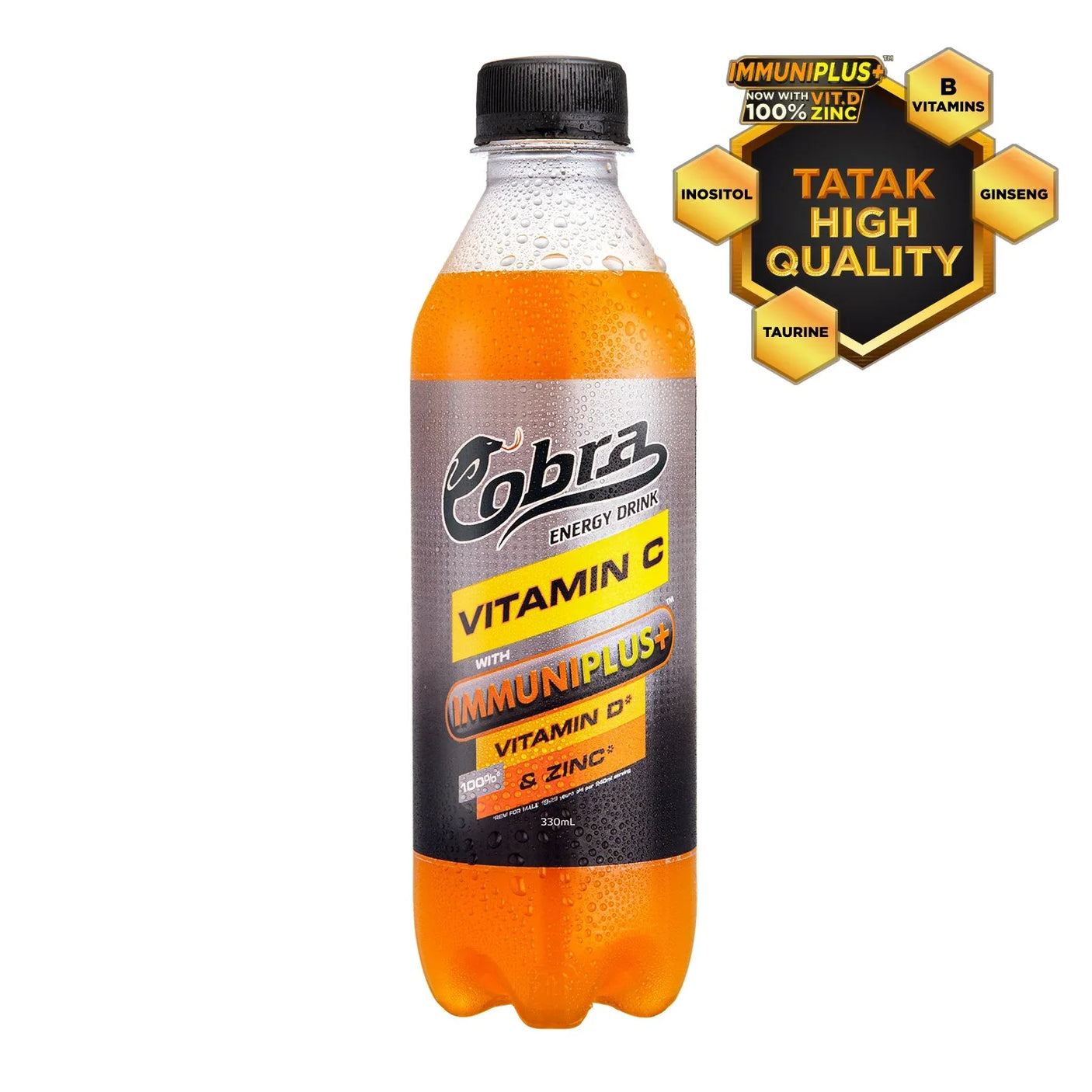 Cobra Energy Drink Vitamin C with IMMUNIPLUS+ - 330ml