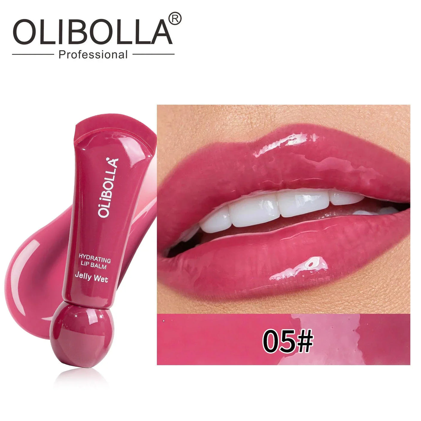 Olibolla Jelly Lip Balm 24H Glass Like Shine LA-L325