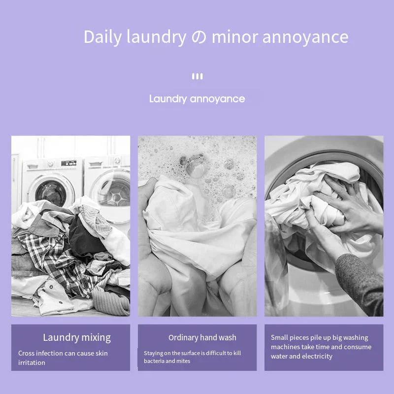 Portable Folding Mini Washing Machine - 01