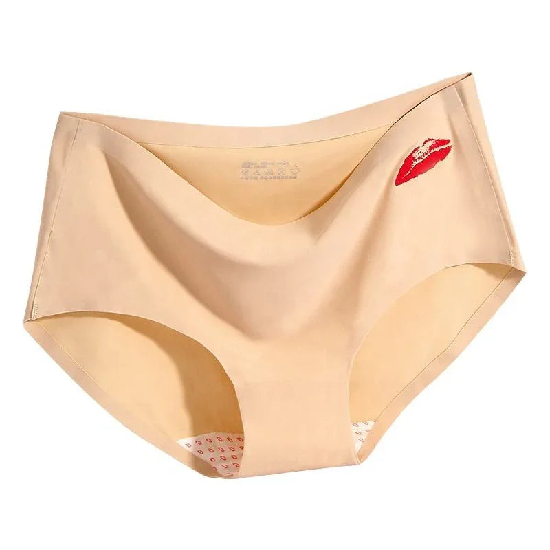 Women's Mid-Waist Seamless Underwear Panty - #322